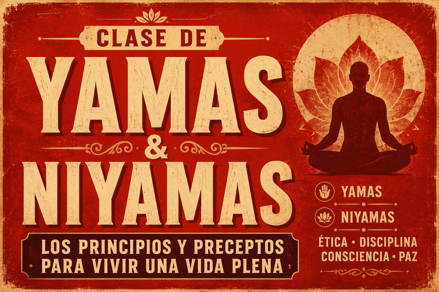 Clase Yamas y Niyamas